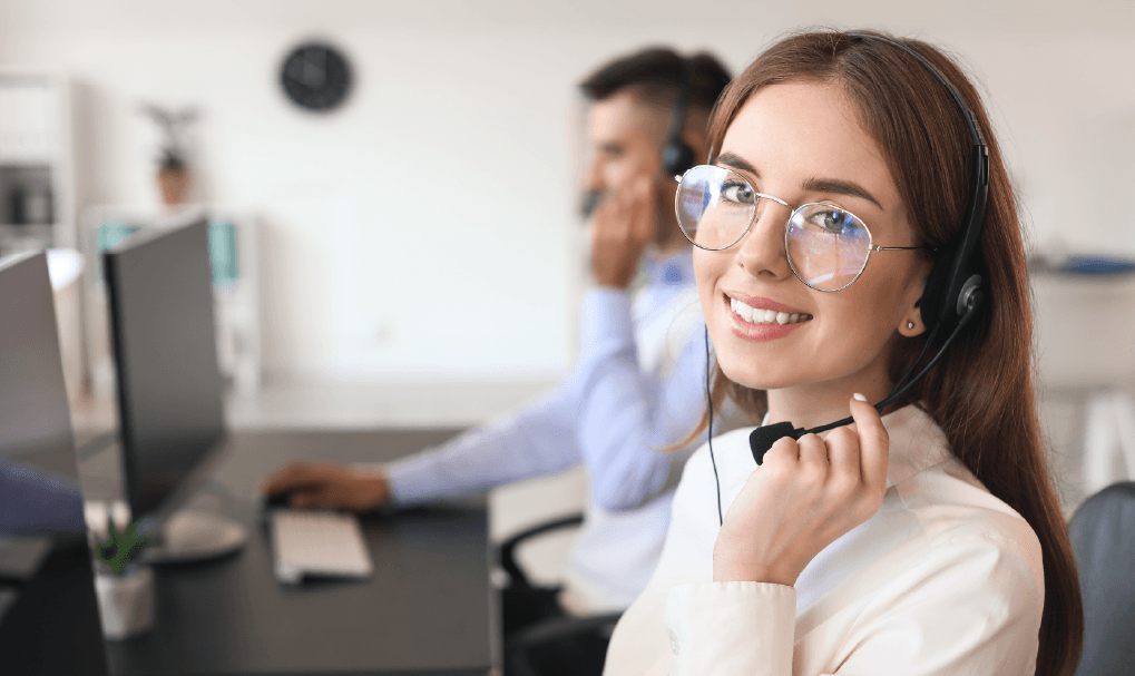 Professional team collaborating in a modern office, symbolizing connection and partnership